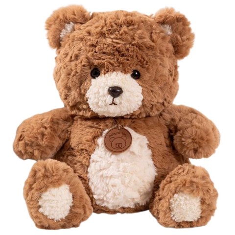 Pluszowa Maskotka Przytulanka Miś z Medalionem Brązowy 25cm LEAN Toys