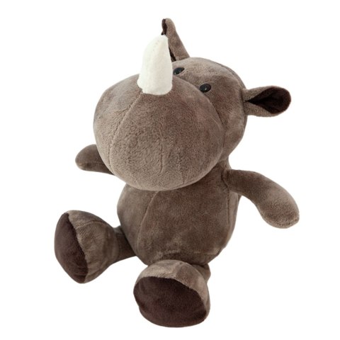 Pluszowa Maskotka Przytulanka Nosorożec Brązowy 25cm LEAN Toys