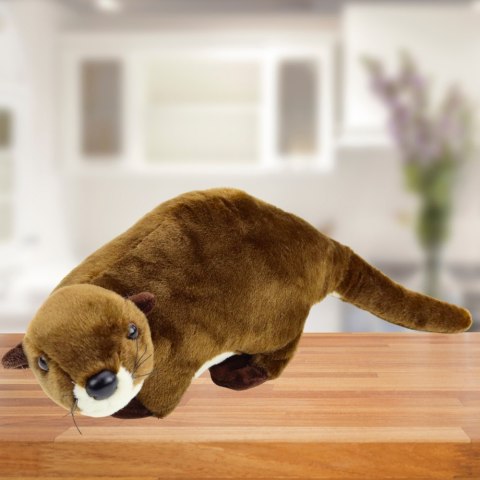 Pluszowa Maskotka Przytulanka Wydra Brązowa 37cm LEAN Toys