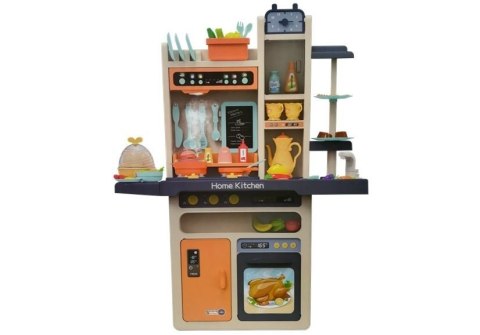 Kuchnia Dziecięca Różowa Warzywa Akcesoria Sztucce LEAN Toys