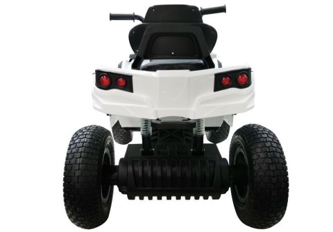 Quad na Akumulator BDM0906 Pompowane Koła Biały LEAN CARS