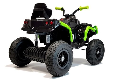 Quad na Akumulator BDM0906 Pompowane Koła Czarny LEAN CARS