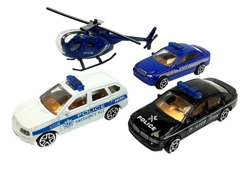 Wielopoziomowy Parking Policyjny z lądowiskiem LEAN Toys