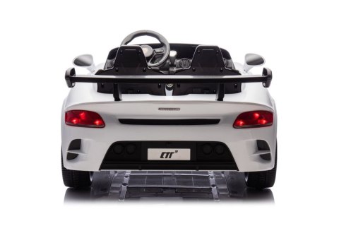 Pojazd na akumulator S322 Białe 4x4 LEAN CARS