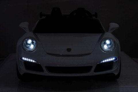 Pojazd na akumulator S322 Białe 4x4 LEAN CARS