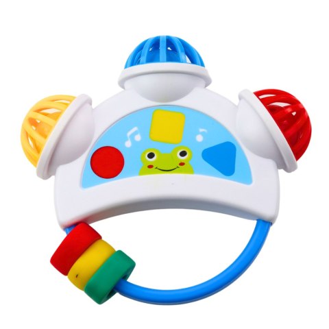Zestaw Zabawek Muzycznych Dla Malucha Telefon Tamburyn Klawisze Dźwięki 3w1 LEAN Toys
