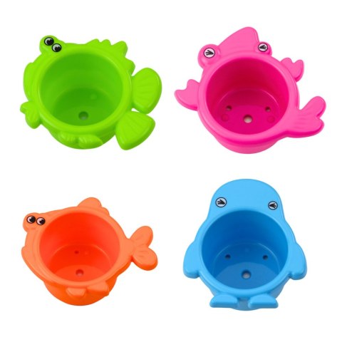 Zestaw Zabawka Interaktywna Do Kąpieli Fontanna Zwierzątka Kubeczki LEAN Toys
