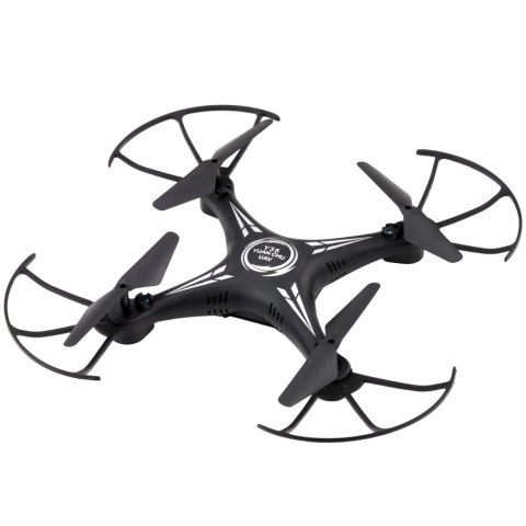 Dron Y-35 Zdalnie Sterowany Lekki Żyroskop Obrót 360° Czarny LEAN Toys