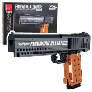 Klocki Konstrukcyjne Pistolet Funkcja Strzału 555 el. LEAN Toys
