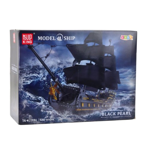 Klocki Konstrukcyjne Statek Piracki Czarna Perła 5266 el. LEAN Toys