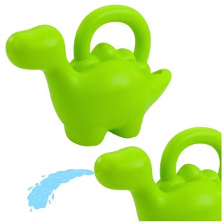 Mała Konewka Plastikowa Do Podlewania Dla Dzieci Dinozaur Zielona LEAN TOYS