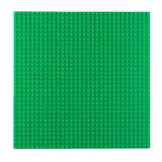 Płyta Plansza Konstrukcyjna Do Klocków Budowania Jasnozielona 25,5x25,5 cm LEAN TOYS