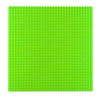 Płyta Plansza Konstrukcyjna Do Klocków Budowania Zielona 25,5x25,5 cm LEAN TOYS