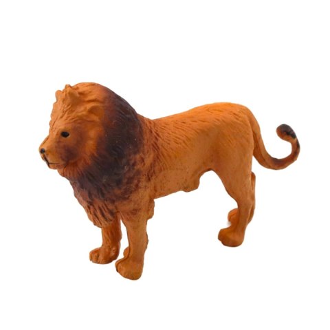 Zestaw Mini Figurki Dzikie Zwierzęta Żyrafa Zebra Lew 6-8cm 6szt LEAN TOYS