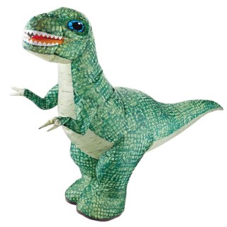 Duży Dinozaur Dmuchany Zdalnie Sterowany RC Zielony 130 x 190cm LEAN Toys