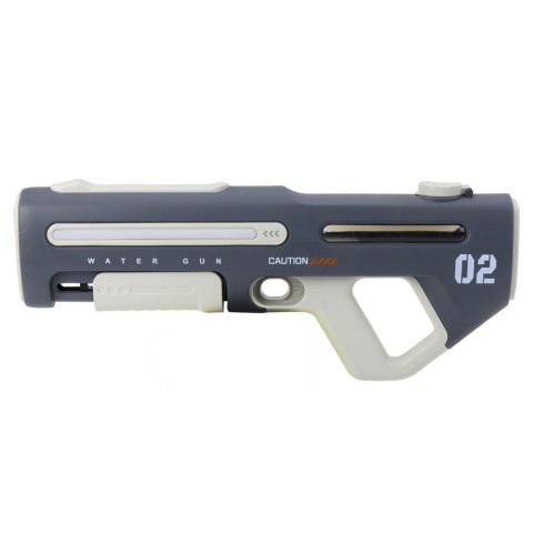 Elektryczny Automatyczny Pistolet Karabin Na Wodę Szary 42cm LEAN Toys