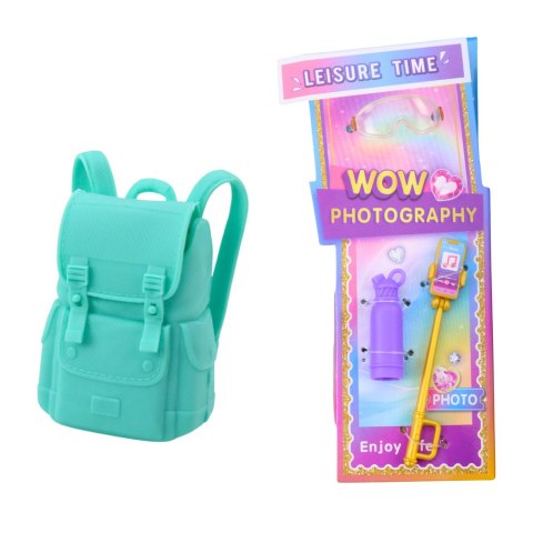 Lalka Anlily Chłopak Z Plecakiem Bidon Okulary Selfie Stick LEAN Toys