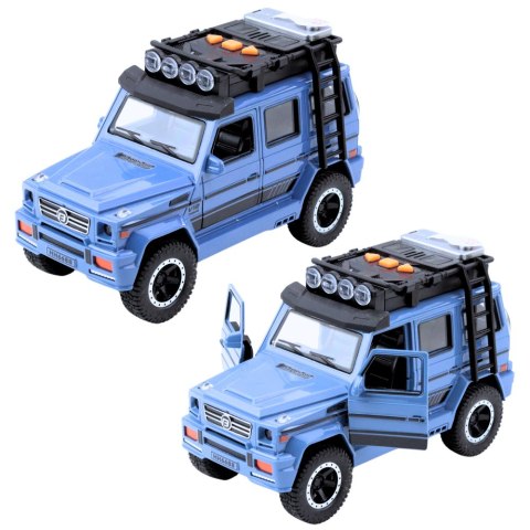 Samochód Terenowy HH6688 Otwierane Drzwi Napęd Światła Dźwięki Mix LEAN Toys