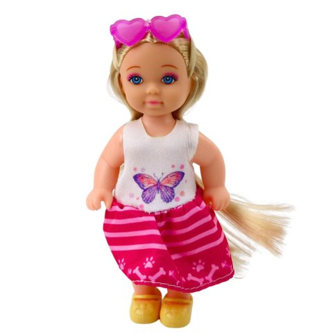 Zestaw Mini Laleczka Z Pieskiem Namiotem I Akcesoriami LEAN Toys