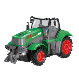 Ciągnik Traktor Rolniczy Zdalnie Sterowany RC Zielony 1:24 LEAN Toys