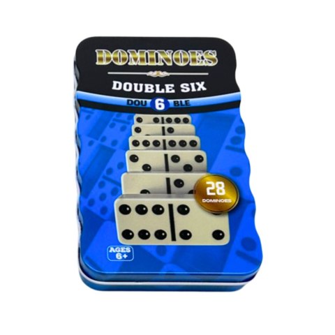 Domino Gra Klasyczna Rodzinna Logiczna Zręcznościowa 28 Kostek LEAN Toys
