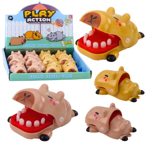 Gryząca Kapibara Figurka Gra Zręcznościowa Mini Dentysta LEAN TOYS