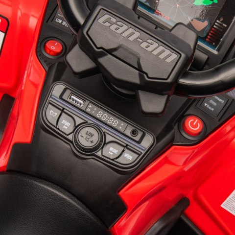 Quad Can Am Outlander 4x4 DK-CA005 Czerwony LEAN CARS