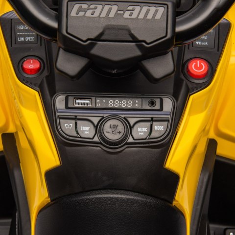 Quad Can Am Outlander 4x4 DK-CA005 Żółty LEAN CARS
