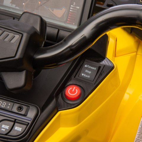 Quad Can Am Outlander 4x4 DK-CA005 Żółty LEAN CARS