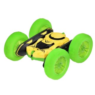 Samochód Kaskaderski Auto Zdalnie Sterowane RC 360° Zielony LEAN Toys