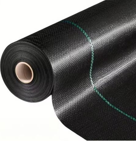 Agrotkanina czarna 1,1x100m UV 135g antychwastowa agrowłóknina + kotwy LEAN Trike