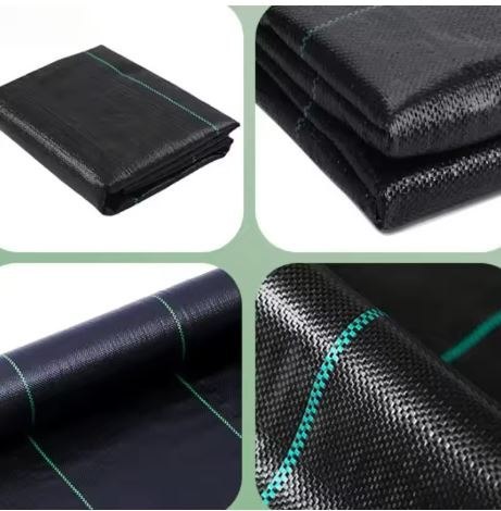 Agrotkanina czarna 160 cm x50m UV 90g antychwastowa agrowłóknina + kotwy LEAN Trike