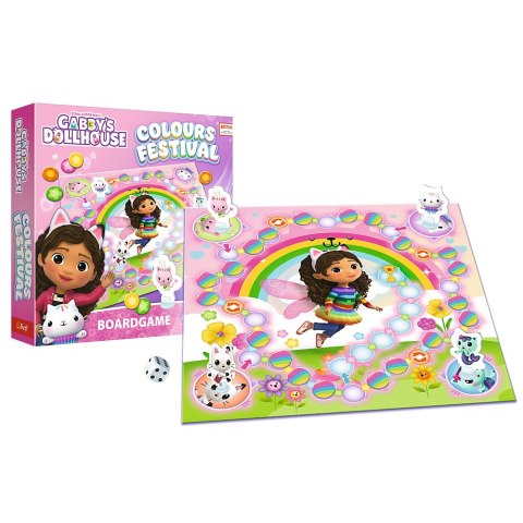 Gra Colours Festival - Gabby's Dollhouse Trefl 02594 Trefl Gry