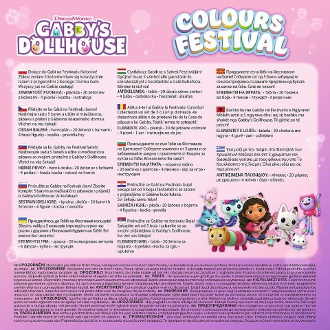 Gra Colours Festival - Gabby's Dollhouse Trefl 02594 Trefl Gry