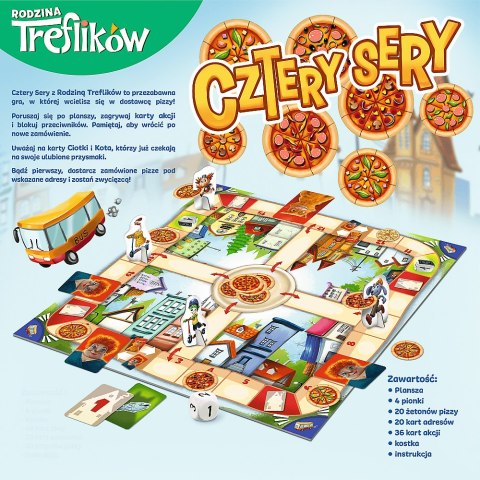 Gra Cztery Sery Trefl 02282 Trefl Gry
