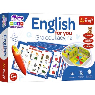 Gra Edukacyjna English for you Magiczny ołówek Trefl 02113 Trefl Gry