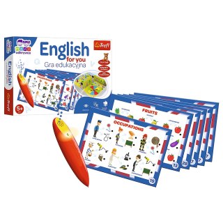 Gra Edukacyjna English for you Magiczny ołówek Trefl 02113 Trefl Gry