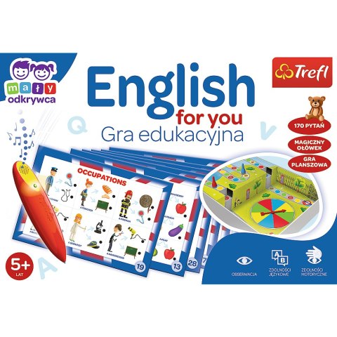 Gra Edukacyjna English for you Magiczny ołówek Trefl 02113 Trefl Gry