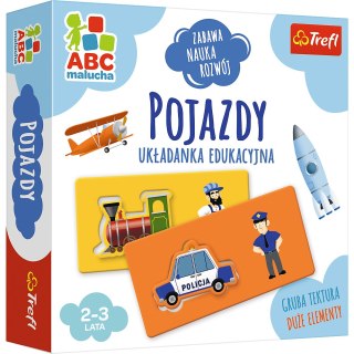 Gra Edukacyjna Pojazdy z Serii ABC Malucha Trefl 01942 Trefl Gry