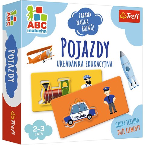 Gra Edukacyjna Pojazdy z Serii ABC Malucha Trefl 01942 Trefl Gry
