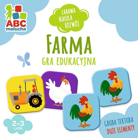 Gra Farma z Serii ABC Malucha Trefl 01944 Trefl Gry
