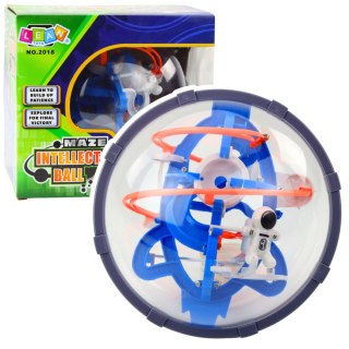 Gra Zręcznościowa Kosmiczna Łamigłówka Duża Kula Labirynt 3D LEAN Toys