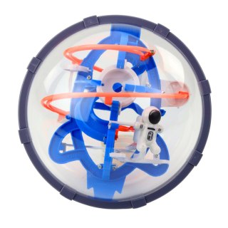 Gra Zręcznościowa Kosmiczna Łamigłówka Duża Kula Labirynt 3D LEAN Toys