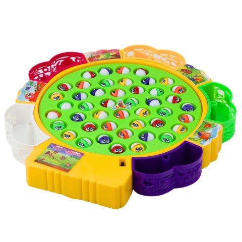Gra Zrecznościowa Rodzinna Lowienie Rybek Wędkowanie 45 Rybek 5 Wędek LEAN Toys