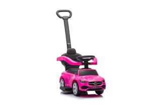 Jeździk z Pchaczem Mercedes 3w1 Różowy LEAN Toys