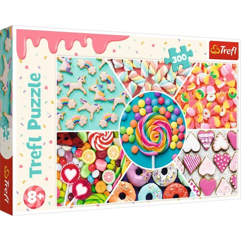 Puzzle - "300" - Słodkości Trefl 23004 Trefl Puzzle