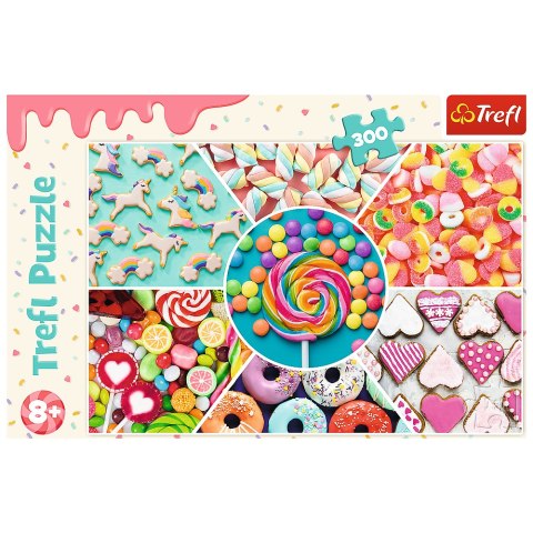 Puzzle - "300" - Słodkości Trefl 23004 Trefl Puzzle