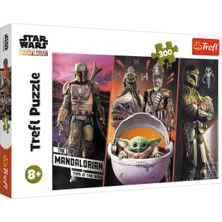 Puzzle - "300" - Tajemniczy Baby Yoda Trefl 23002 Trefl Puzzle