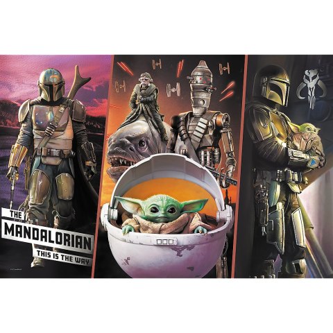 Puzzle - "300" - Tajemniczy Baby Yoda Trefl 23002 Trefl Puzzle