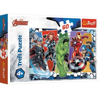 Puzzle 60 - Niezwyciężeni Avengersi Trefl